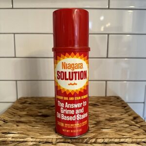 VTG  Niagara Solution Laundry Soil And Stain Remover 16oz NOS‎ Rare Test Market